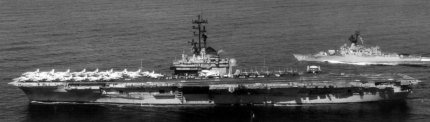 cva-19 uss hancock cv essex class aircraft carrier air wing cvw-21 us navy 12