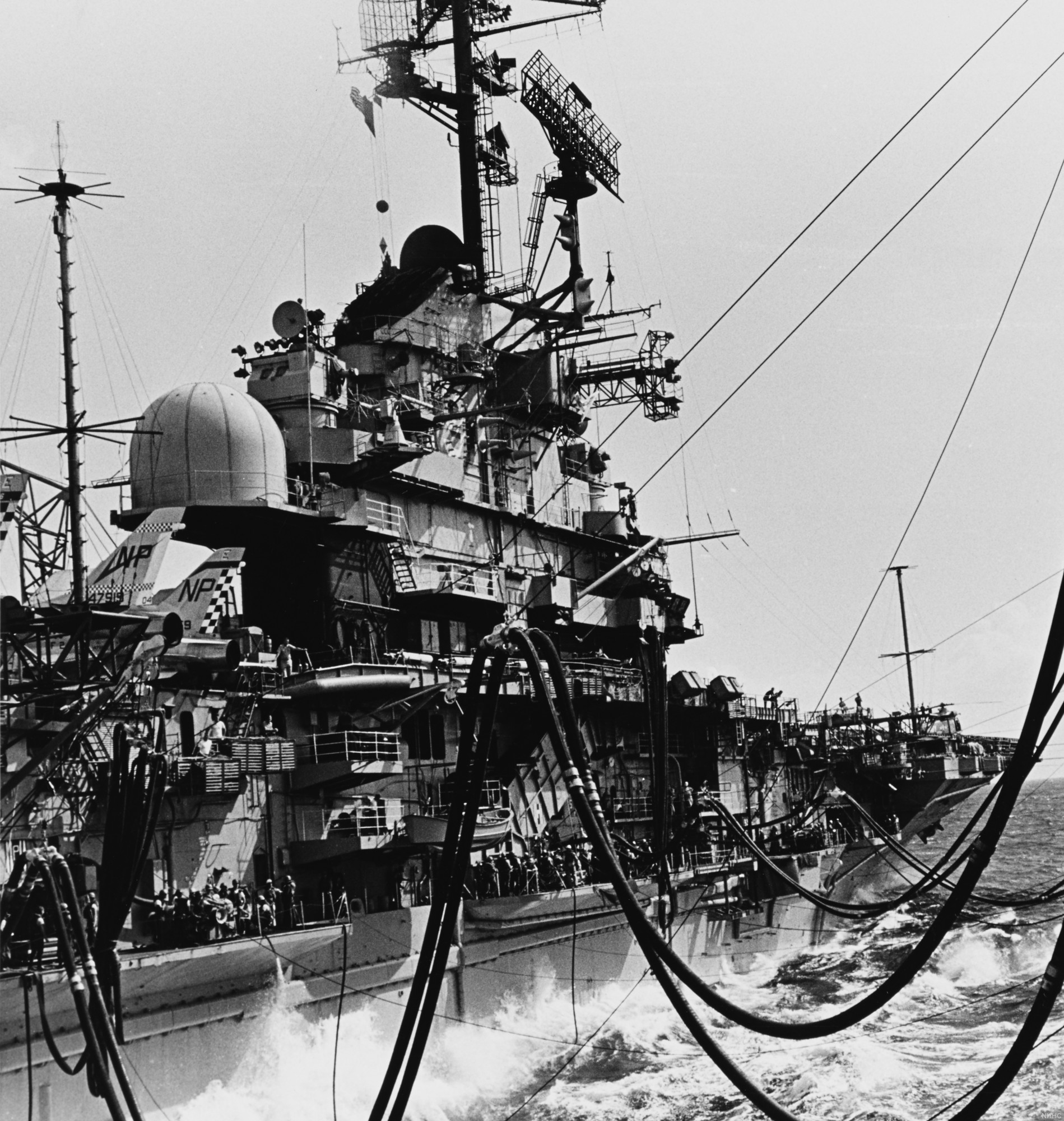 cva-19 uss hancock cv essex class aircraft carrier air wing cvw-21 us navy 35