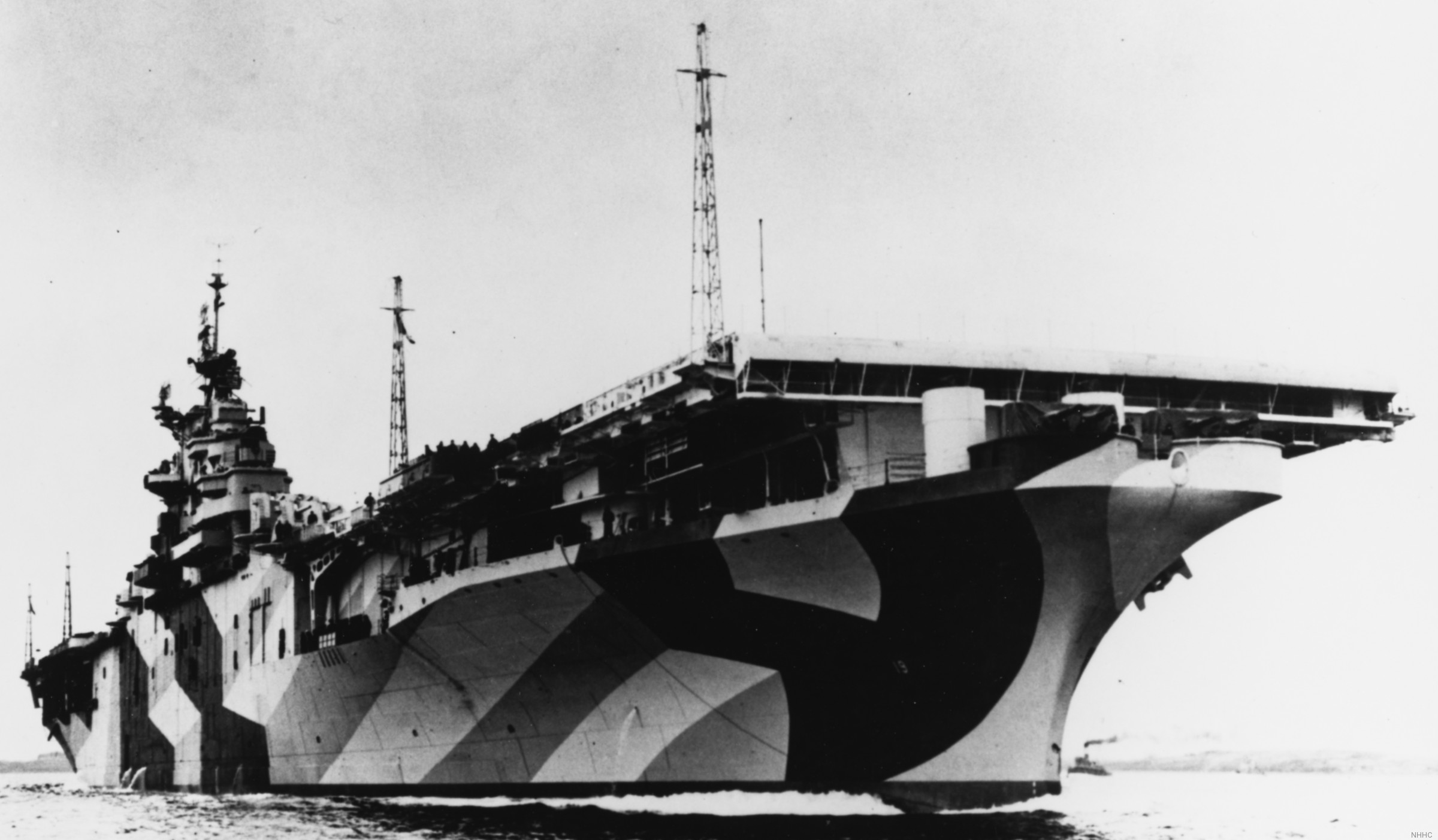 cva-19 uss hancock cv essex class aircraft carrier 37 boston massachusetts