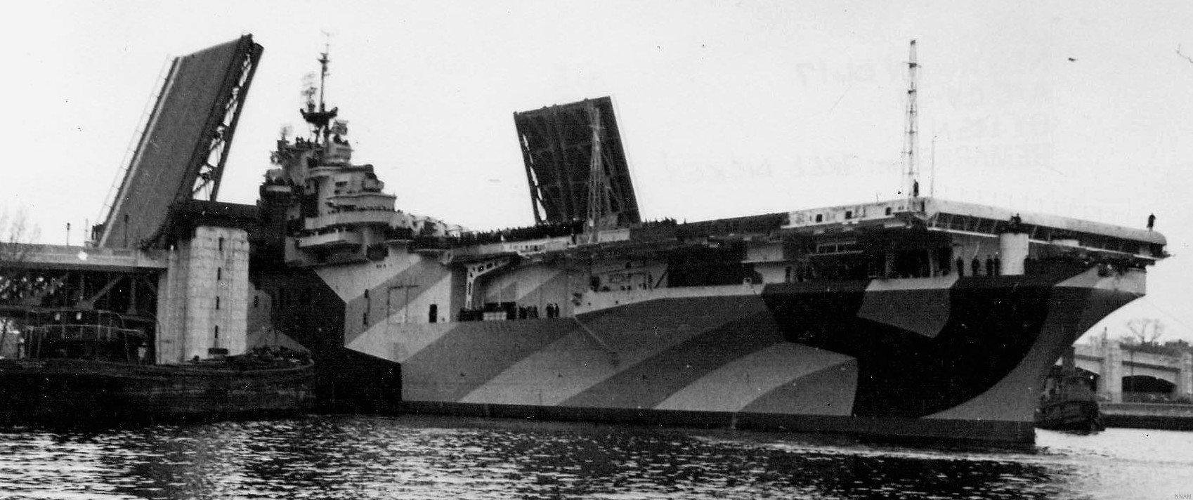 cva-19 uss hancock cv essex class aircraft carrier 53