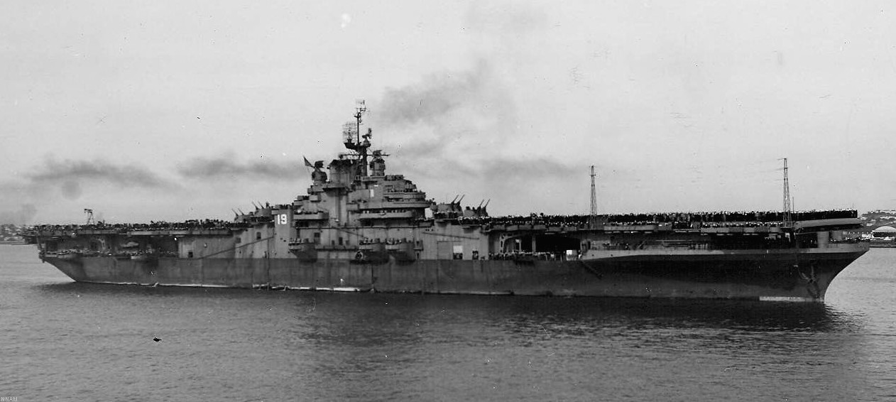 cva-19 uss hancock cv essex class aircraft carrier 56