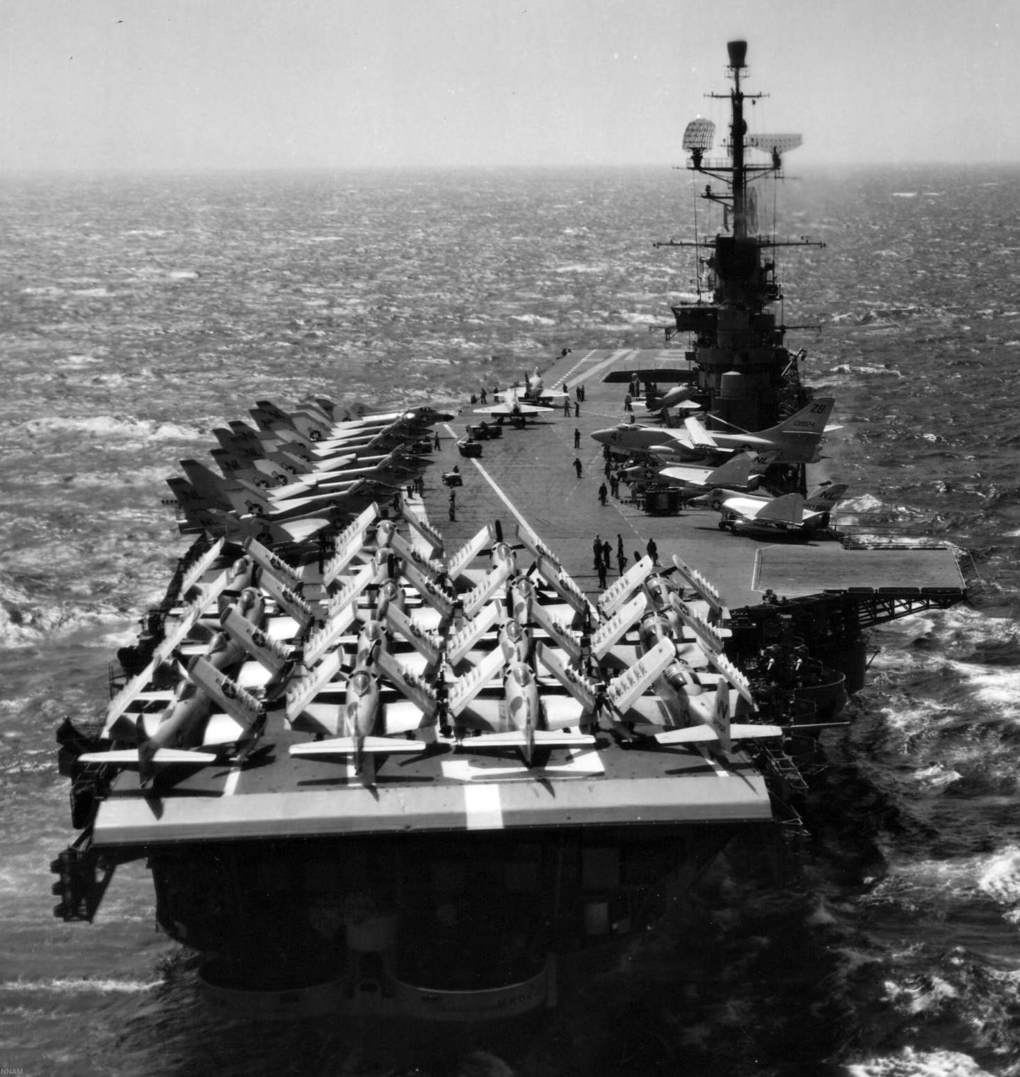 cva-19 uss hancock cv essex class aircraft carrier air group cvg-15 us navy 62
