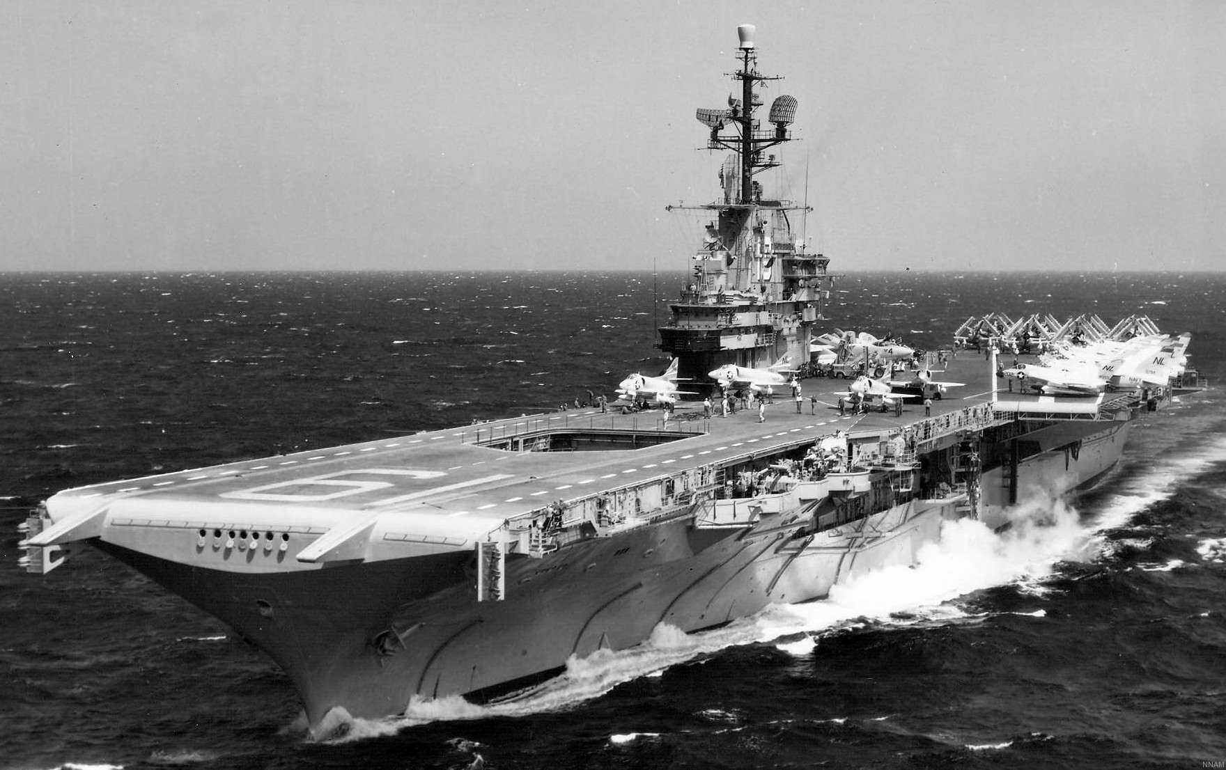 cva-19 uss hancock cv essex class aircraft carrier air group cvg-15 us navy 64