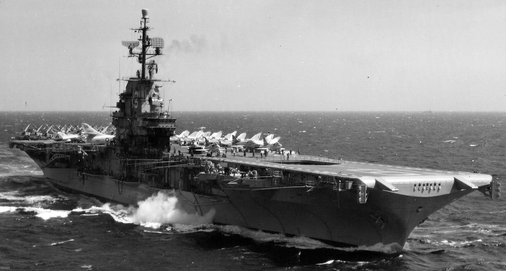cva-19 uss hancock cv essex class aircraft carrier air group cvg-15 us navy 65