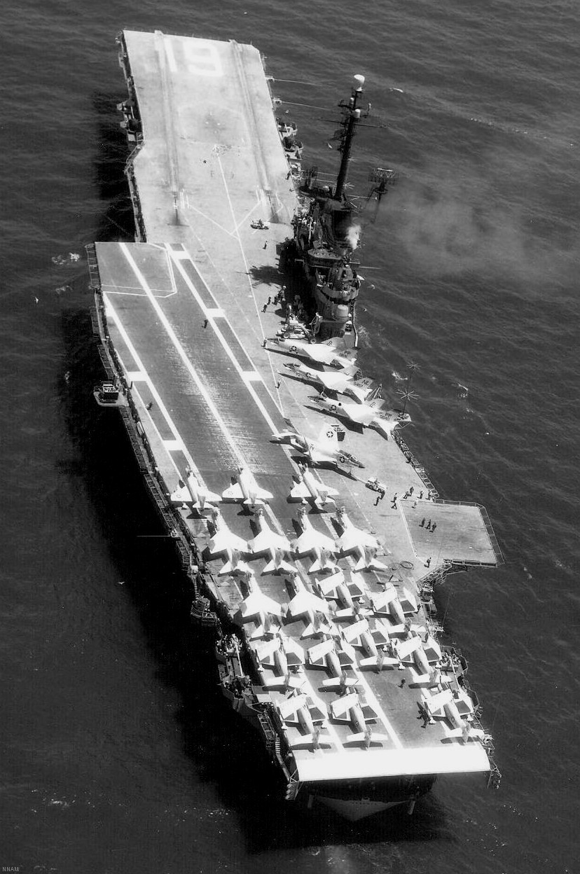 cva-19 uss hancock cv essex class aircraft carrier air group cvg-15 us navy 69