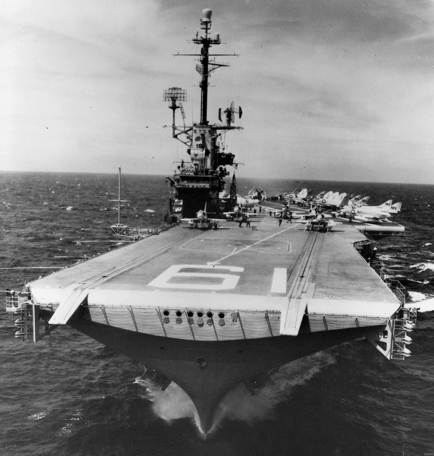 cva-19 uss hancock cv essex class aircraft carrier air group cvg-11 us navy 71