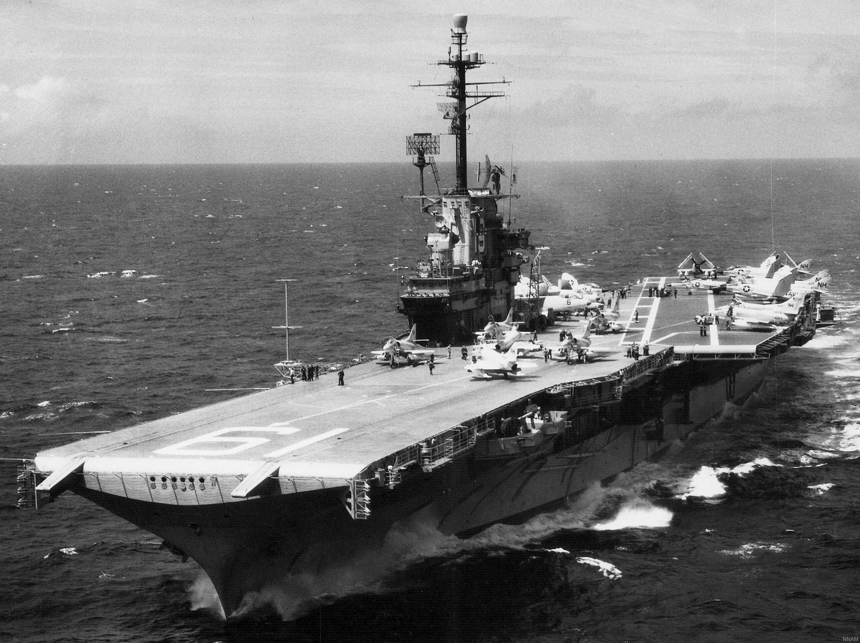 cva-19 uss hancock cv essex class aircraft carrier air group cvg-11 us navy 76