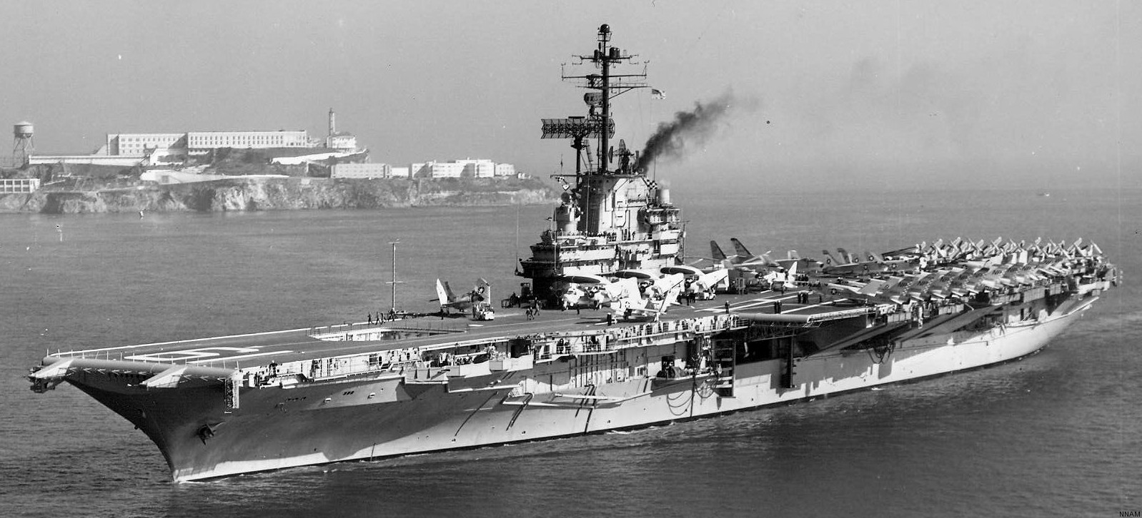 cva-19 uss hancock cv essex class aircraft carrier air group cvg-21 us navy 78