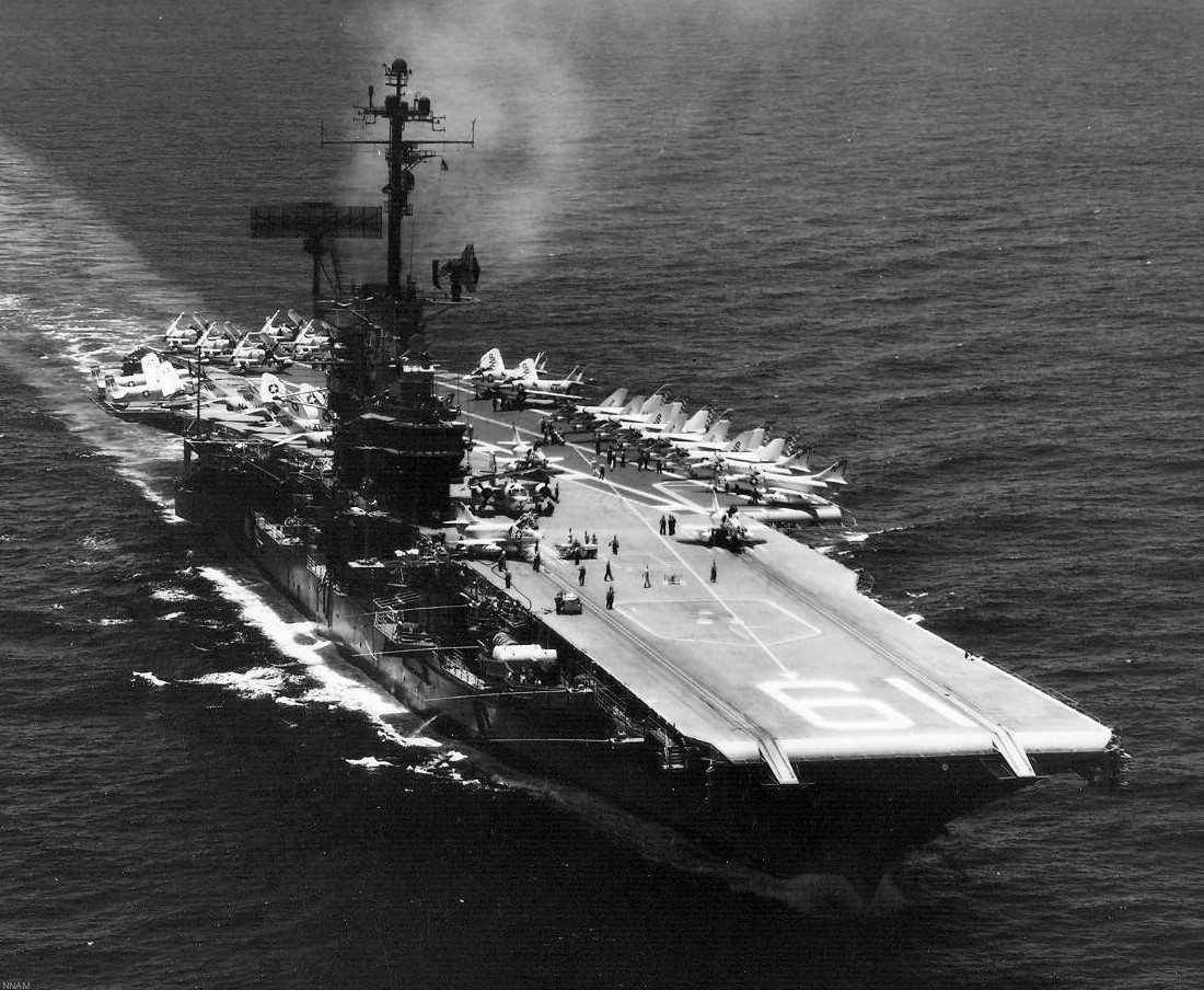 cva-19 uss hancock cv essex class aircraft carrier air group cvg-21 us navy 83