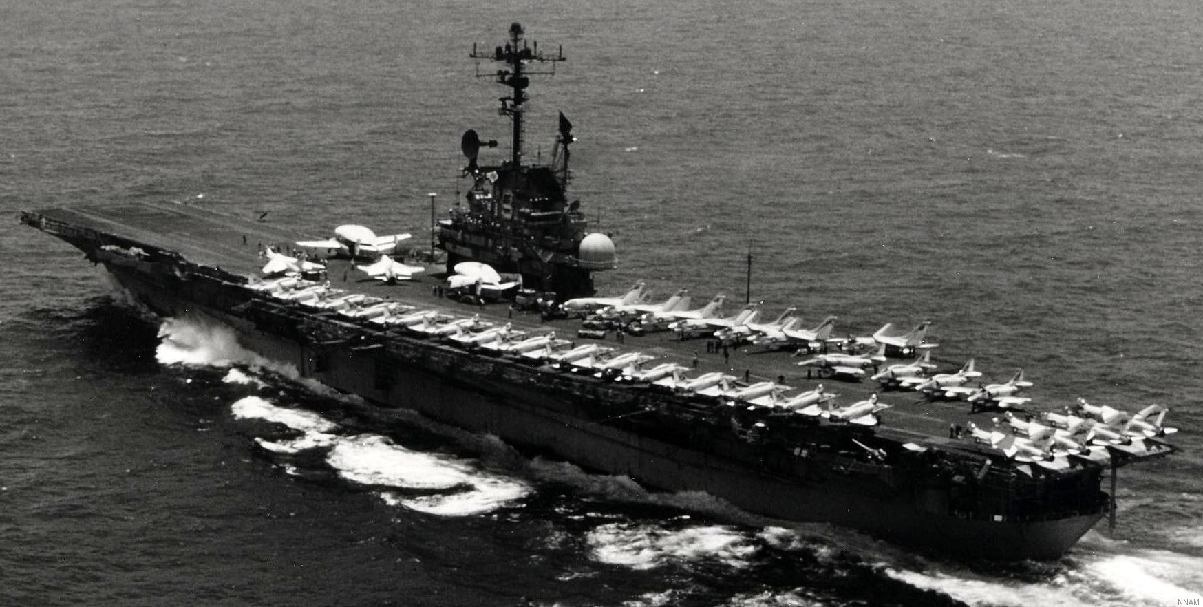 cva-19 uss hancock cv essex class aircraft carrier air wing cvw-21 us navy 99