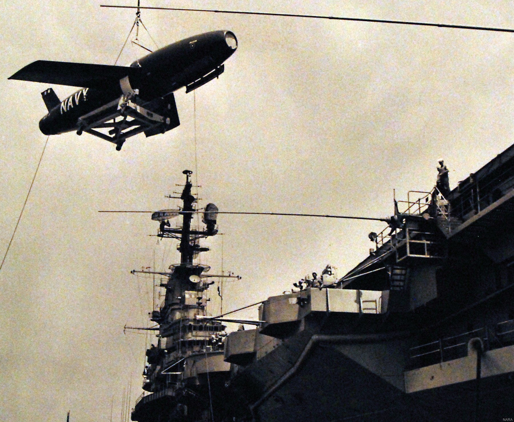 cva-19 uss hancock cv essex class aircraft carrier 115 xssm-8 regulus missile