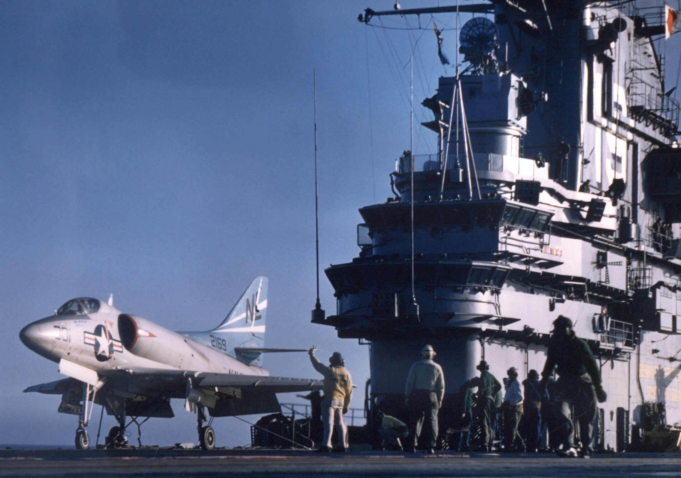 cva-19 uss hancock cv essex class aircraft carrier air group cvg-15 us navy 121