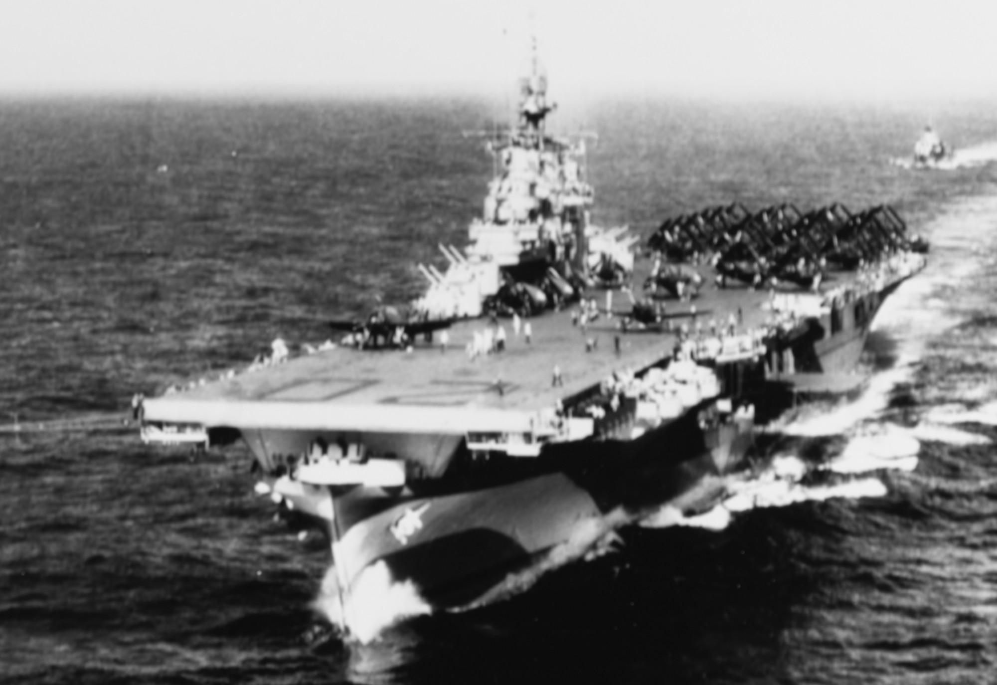 cva-20 uss bennington essex class aircraft carrier navy 14 shakedown cruise 1944