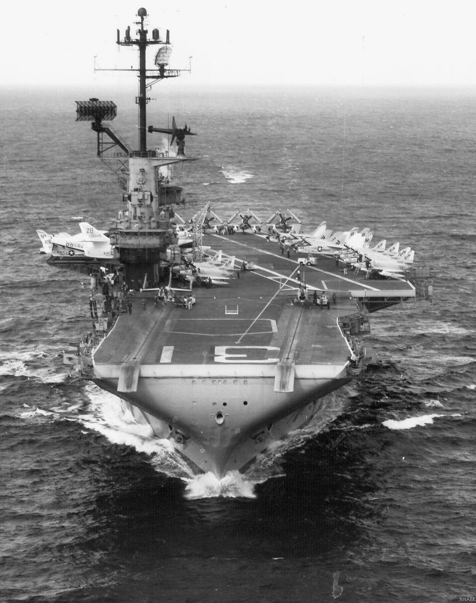 cva-31 uss bon homme richard essex class aircraft carrier air wing cvw-19 58