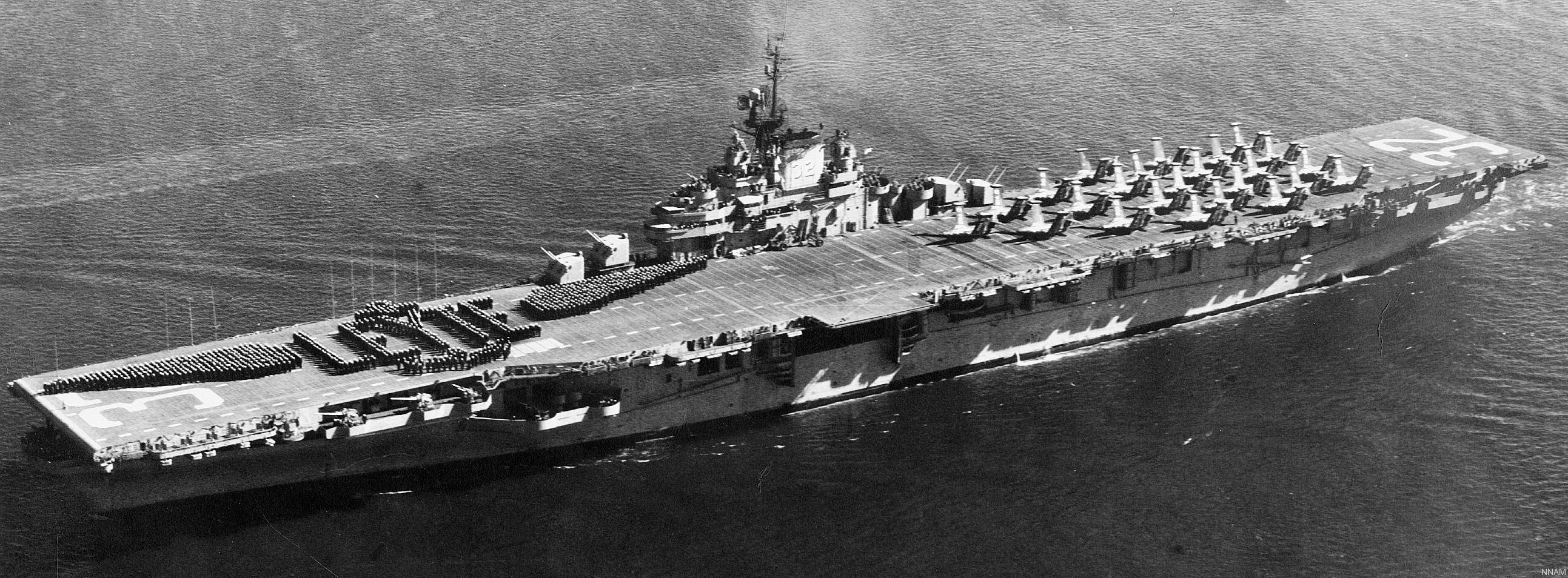 cva-32 uss leyte essex class aircraft carrier air group cvg-3 us navy 16