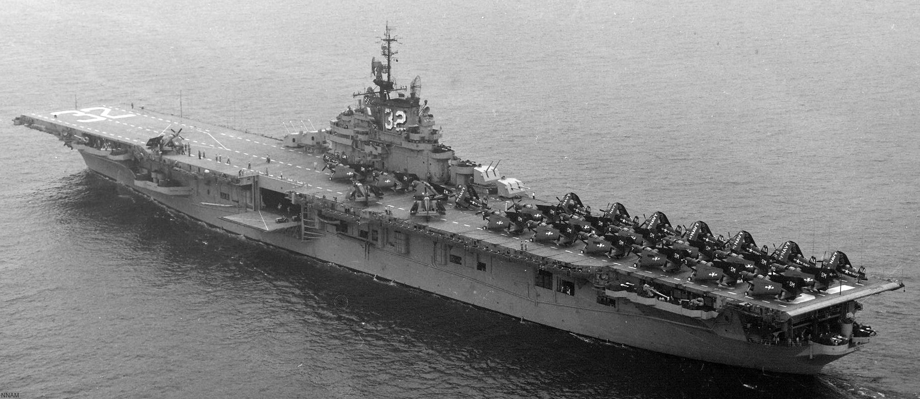 cva-32 uss leyte essex class aircraft carrier air group cvg-3 us navy 27