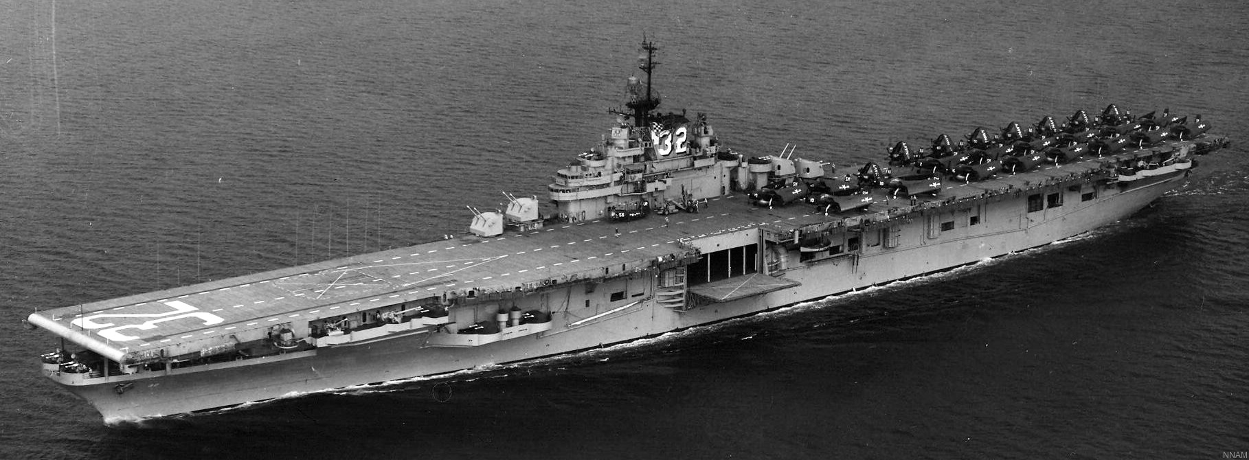 cvs-32 uss leyte essex class anti submarine aircraft carrier us navy 29