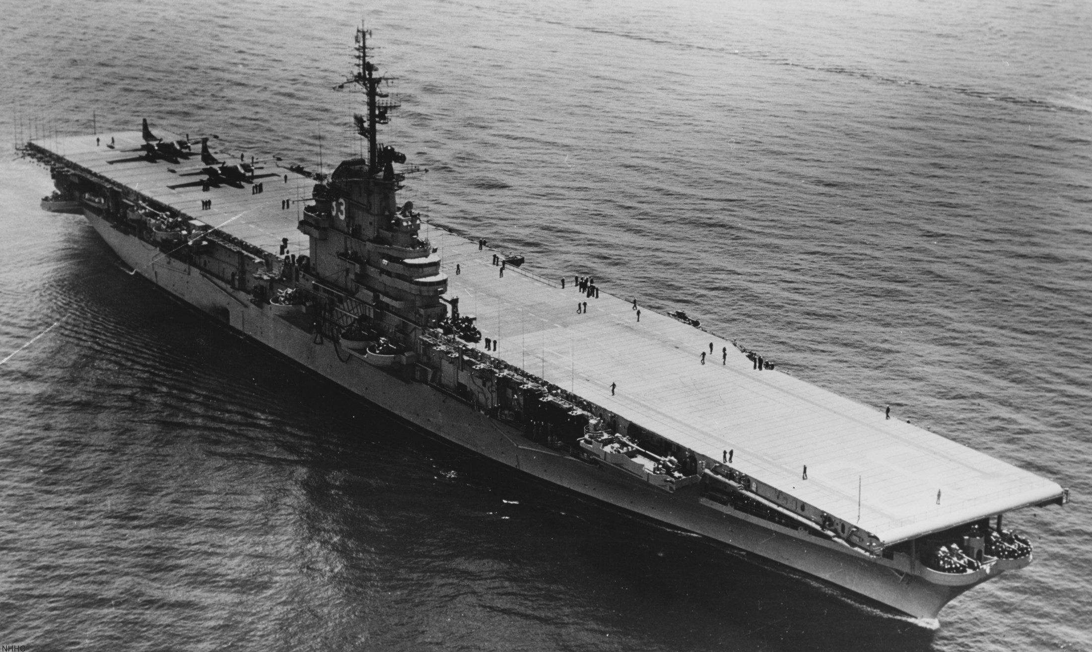 cv-33 uss kearsarge essex class aircraft carrier07 scb-27a