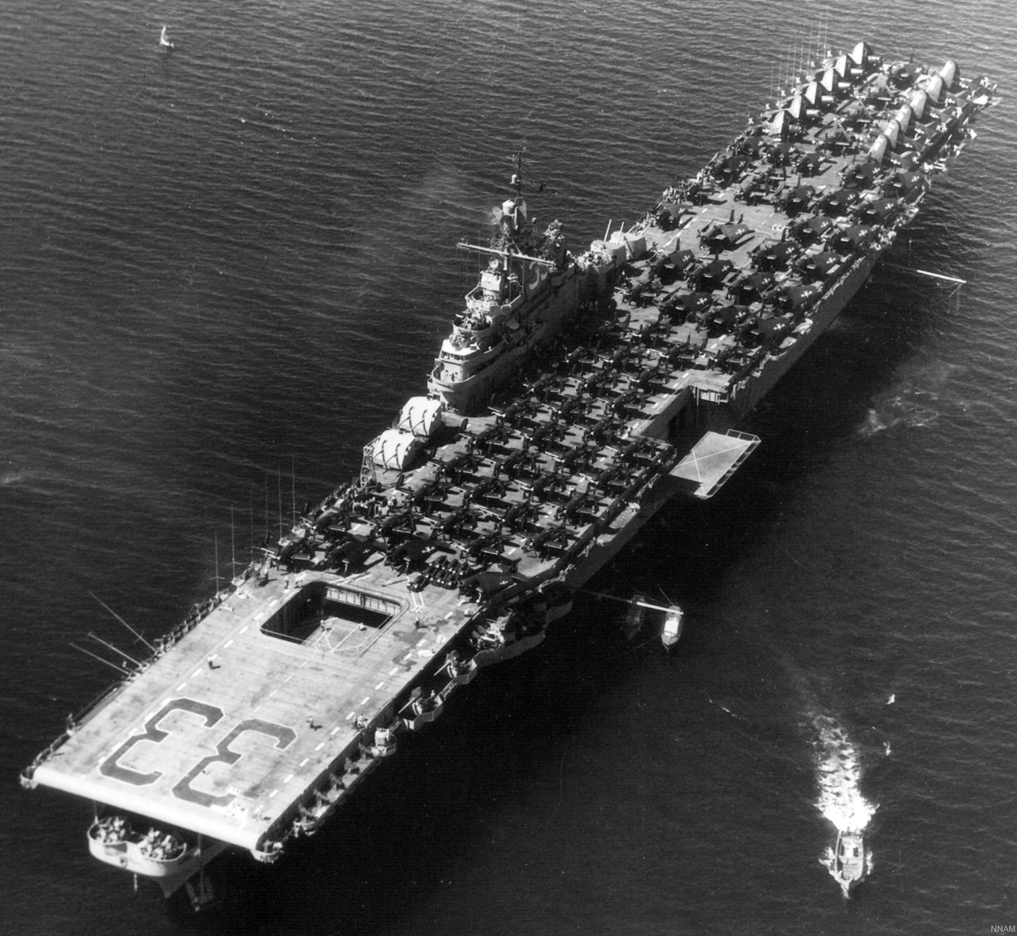 cv-33 uss kearsarge essex class aircraft carrier air group cvg 23