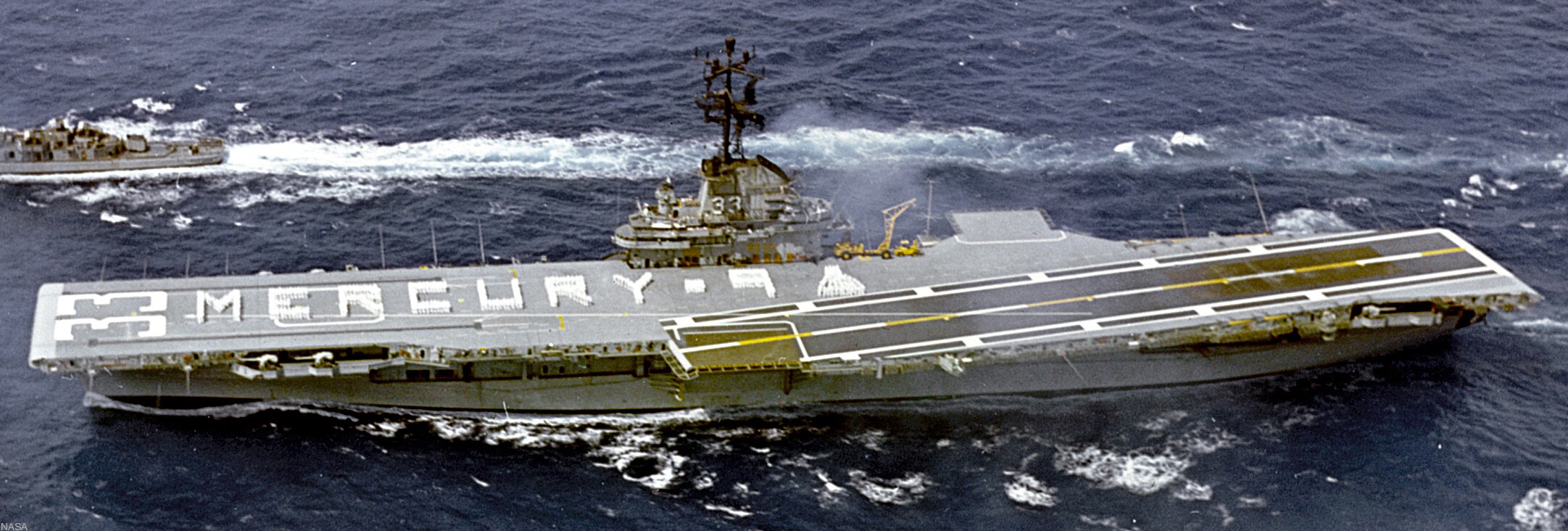 cvs-33 uss kearsarge essex class anti submarine aircraft carrier air group navy cvsg-53 nasa mercury recovery 34