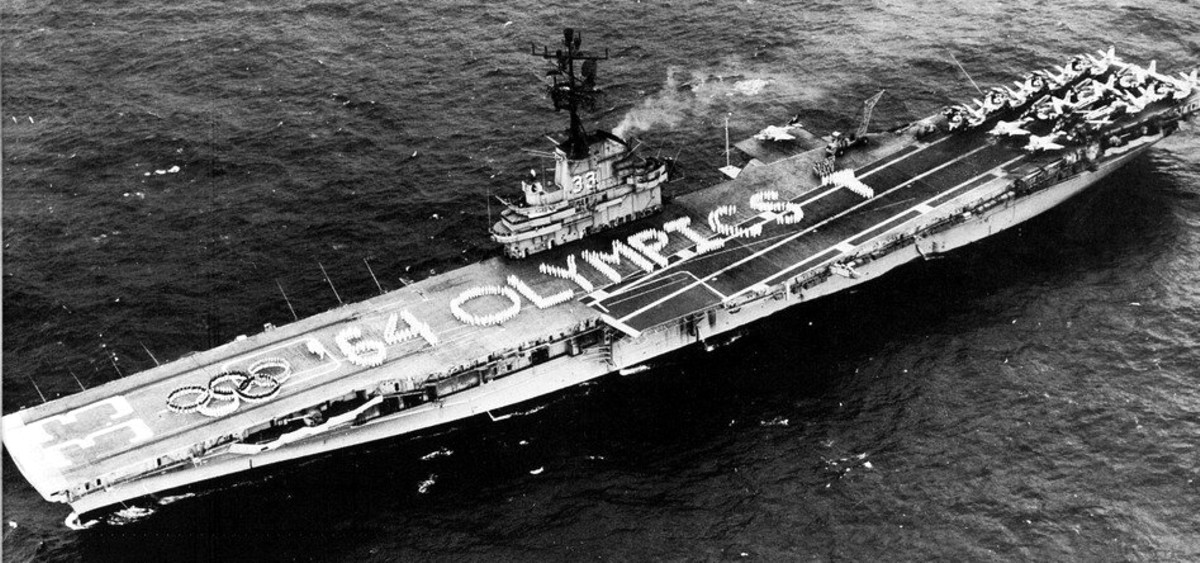 cvs-33 uss kearsarge essex class anti submarine aircraft carrier air group navy cvsg-53 40