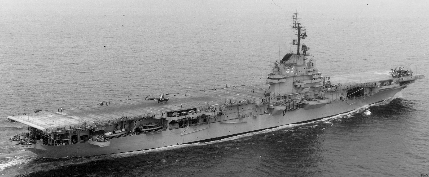 cva-33 uss kearsarge essex class aircraft carrier air task group atg 52