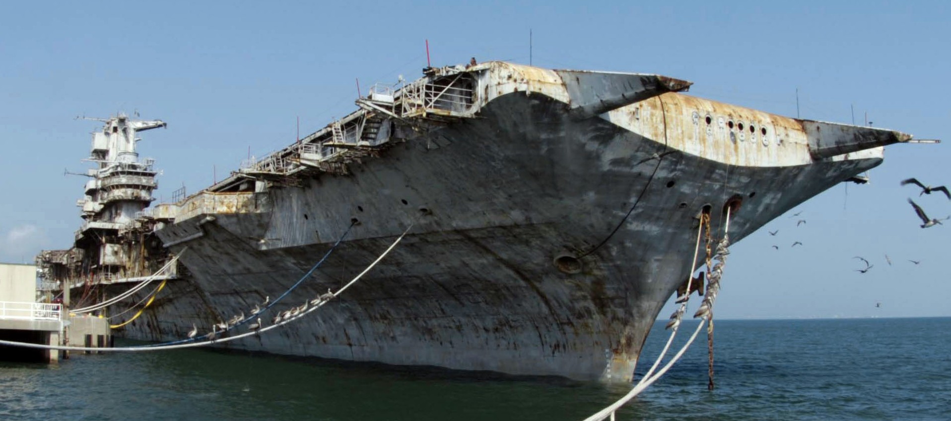 cv-34 uss oriskany essex class aircraft carrier us navy sinking nas pensacola florida 105