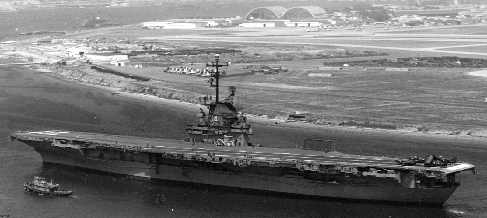 cva-34 uss oriskany essex class aircraft carrier 17 north island california