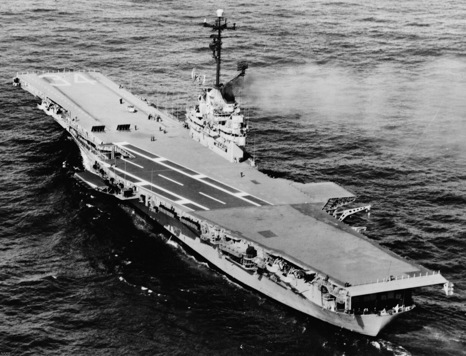 cva-34 uss oriskany essex class aircraft carrier scb-125a conversion modernization 90