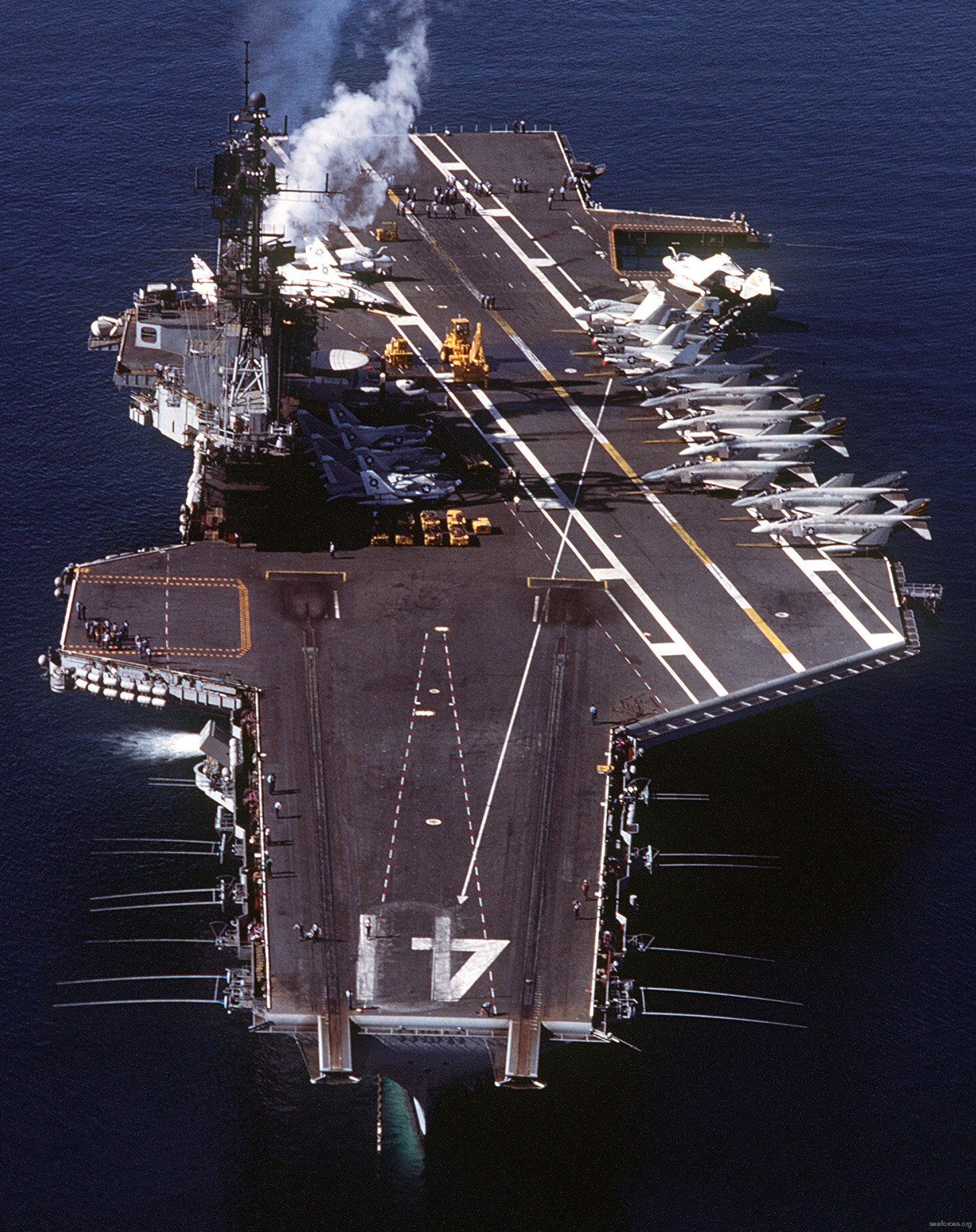 cv-41 uss midway aircraft carrier air wing cvw-5 us navy 72