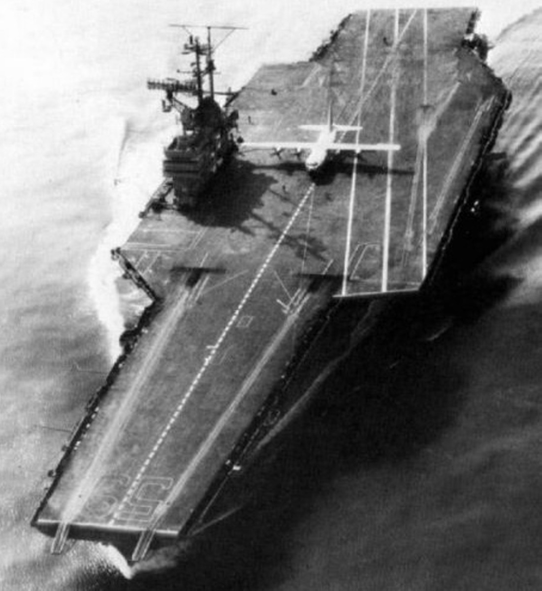 cv-59 uss forrestal aircraft carrier c-130 hercules test 45