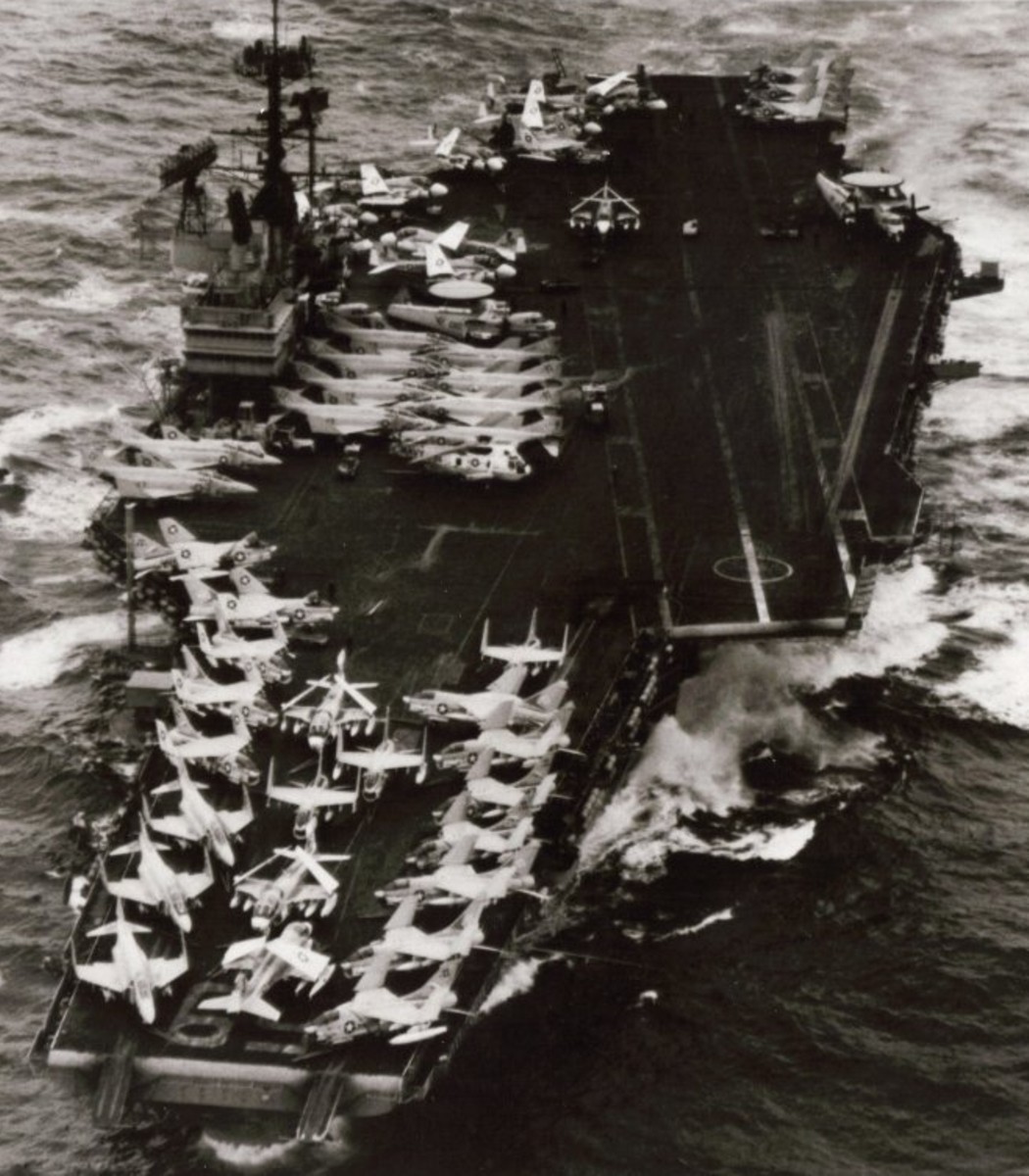 cv-59 uss forrestal aircraft carrier air wing cvw-17 us navy 58
