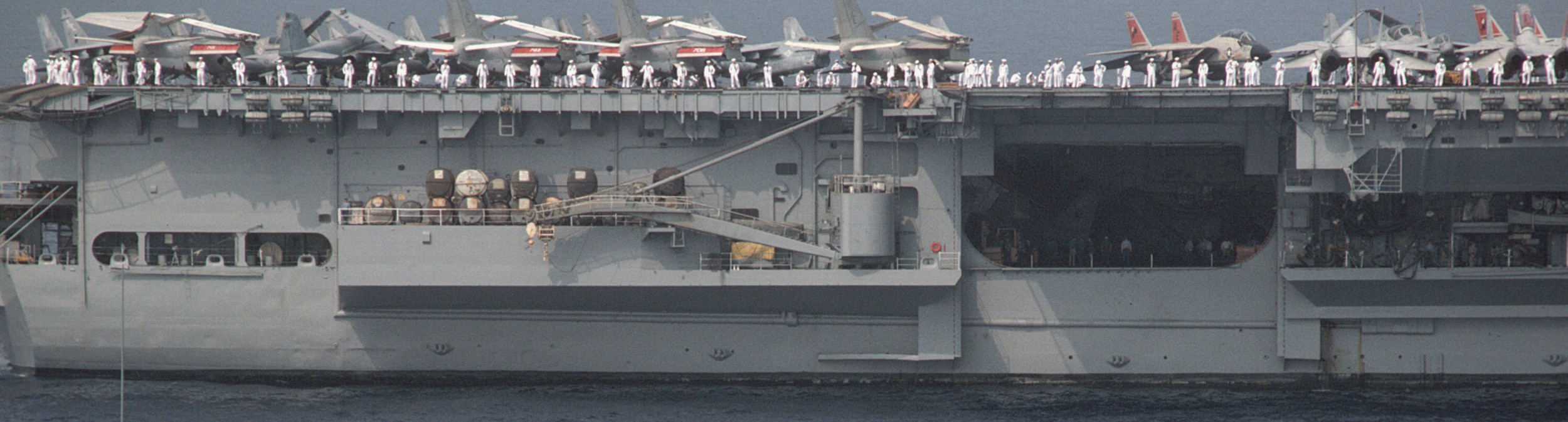 cv-59 uss forrestal aircraft carrier air wing cvw-6 us navy 71