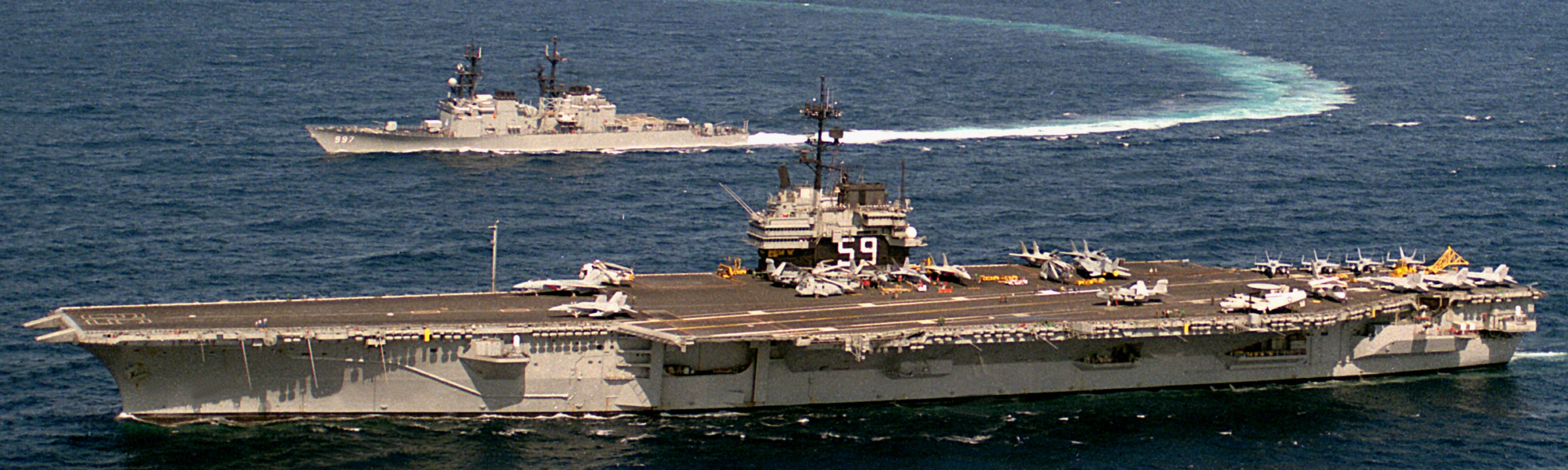 cv-59 uss forrestal aircraft carrier us navy fleet week new york 1989 102