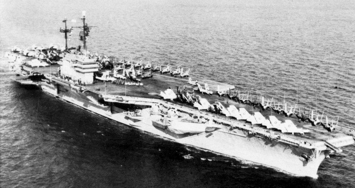 cv-60 uss saratoga forrestal class aircraft carrier air group cvg-4 us navy 16