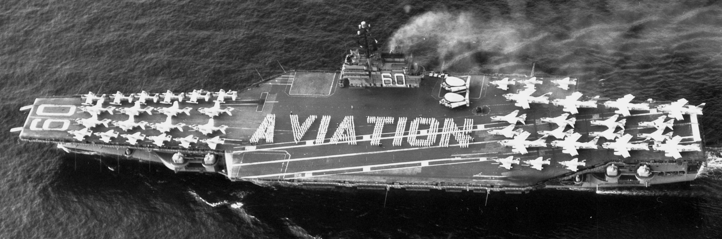 cv-60 uss saratoga forrestal class aircraft carrier air group cvg-3 us navy 34