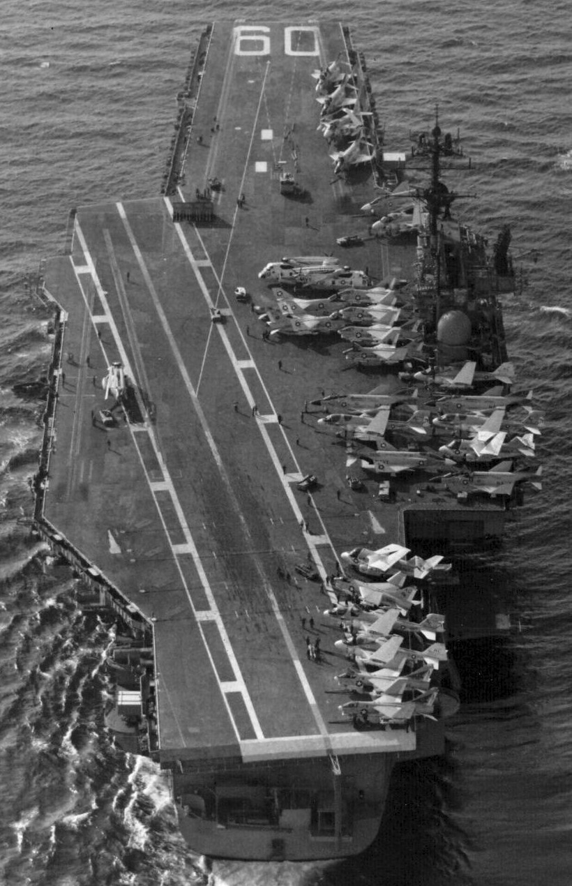 cv-60 uss saratoga forrestal class aircraft carrier air wing cvw-3 us navy 46