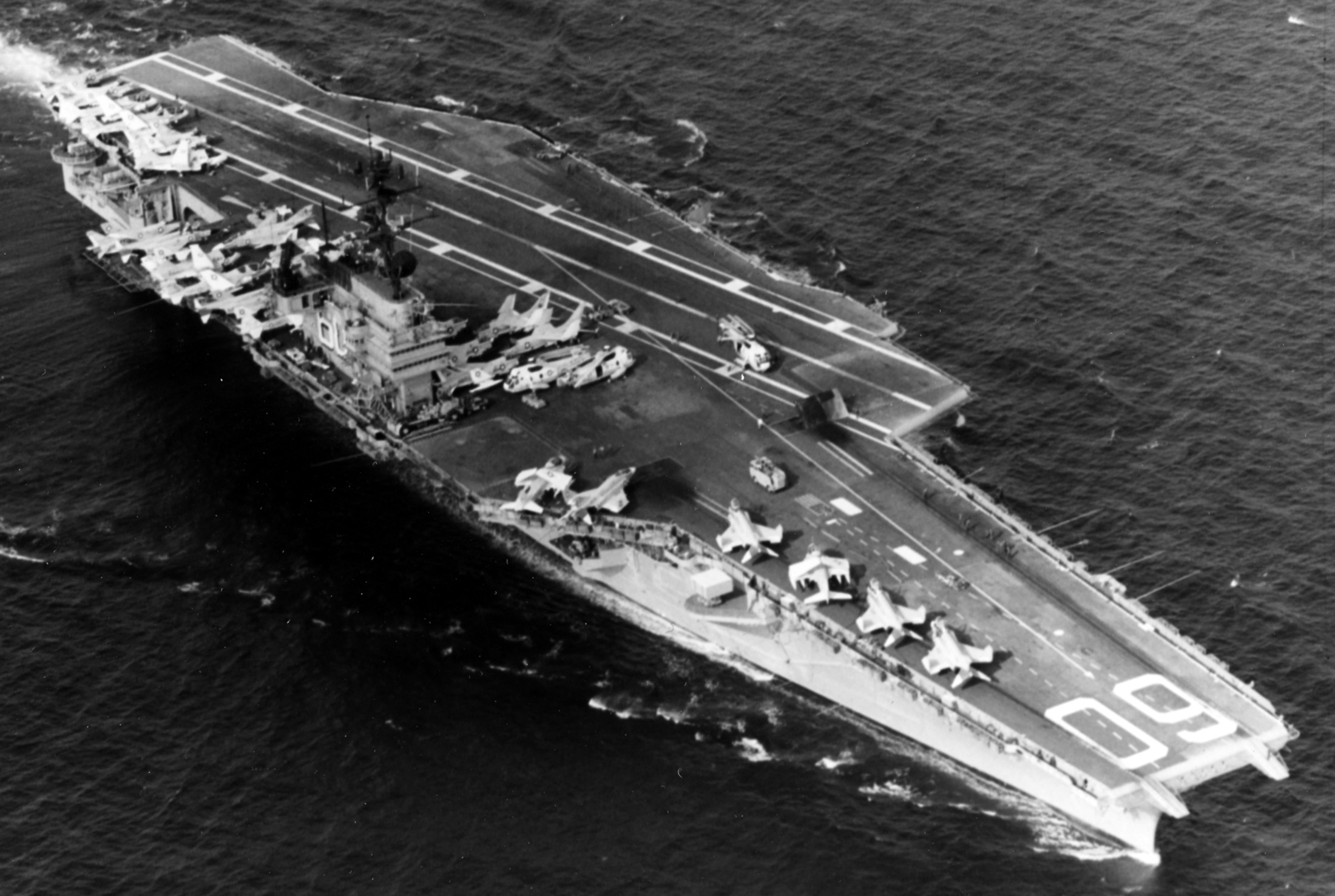 cv-60 uss saratoga forrestal class aircraft carrier air wing cvw-3 us navy 48