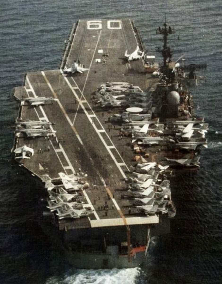 cv-60 uss saratoga forrestal class aircraft carrier air wing cvw-3 us navy 1976 50