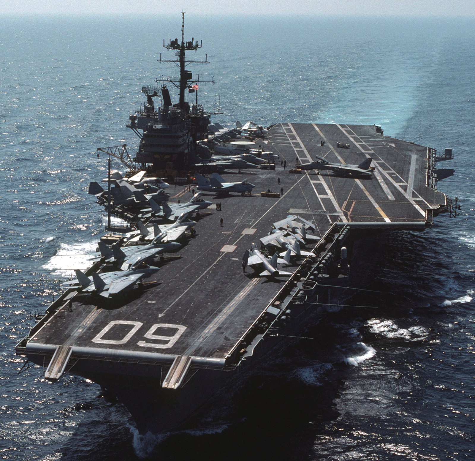 cv-60 uss saratoga forrestal class aircraft carrier air wing cvw-17 us navy 1984 64