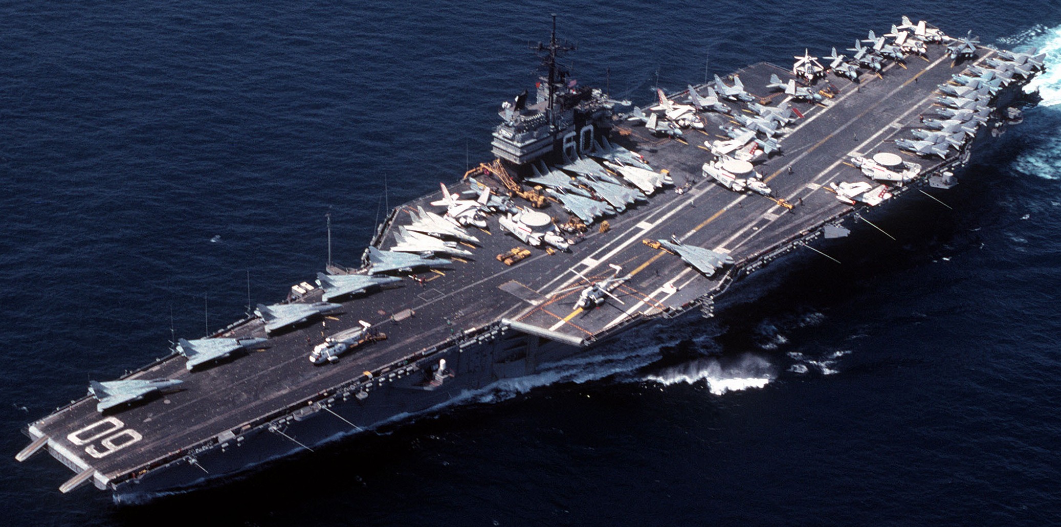 cv-60 uss saratoga forrestal class aircraft carrier air wing cvw-17 us navy 66