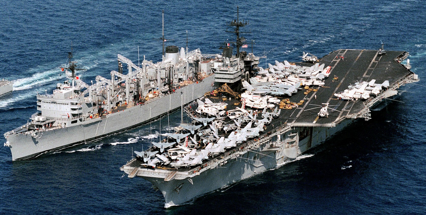 cv-60 uss saratoga forrestal class aircraft carrier air wing cvw-17 us navy 73