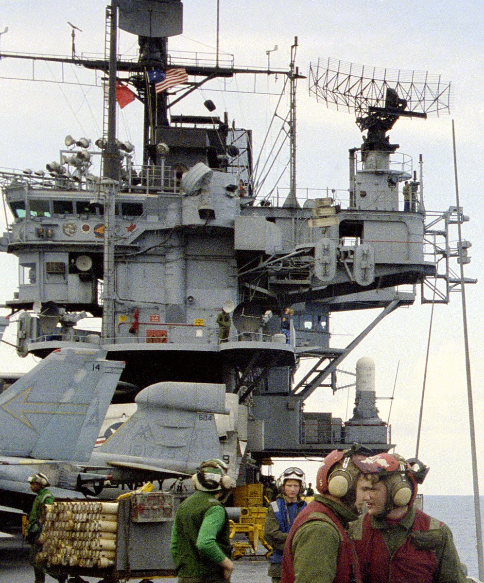 cv-60 uss saratoga forrestal class aircraft carrier air wing cvw-17 us navy 91