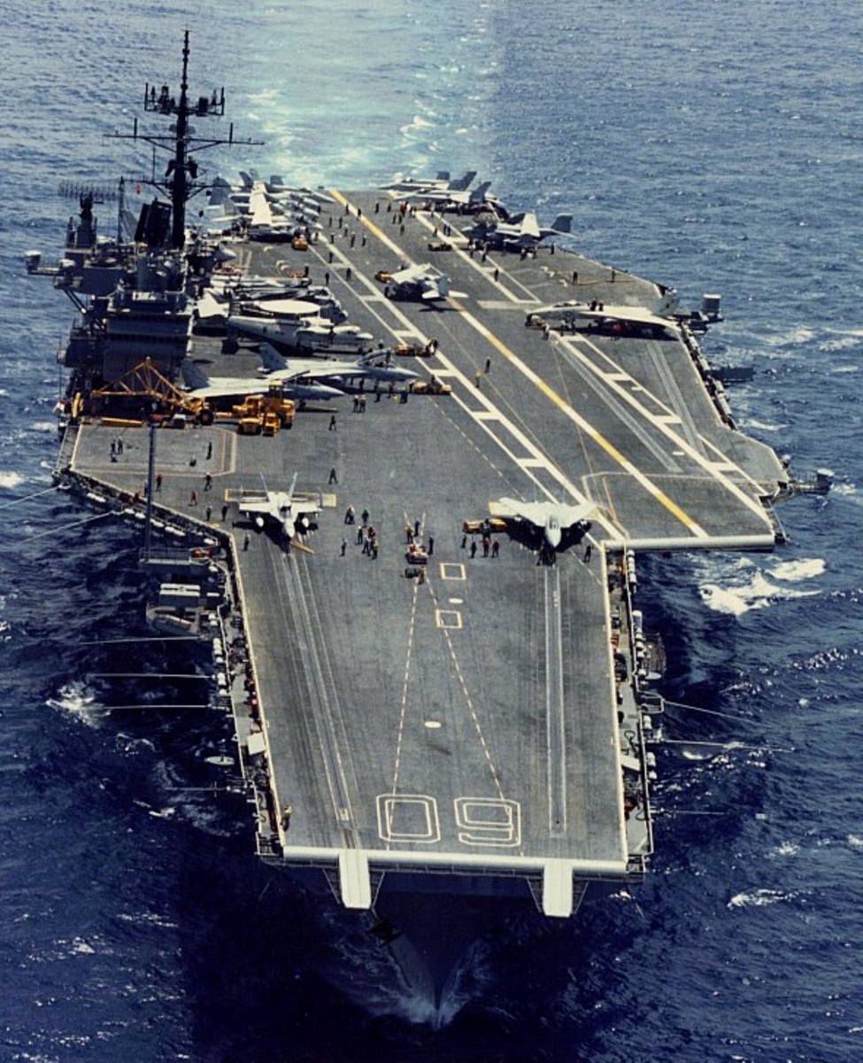 cv-60 uss saratoga forrestal class aircraft carrier air wing cvw-17 us navy 108