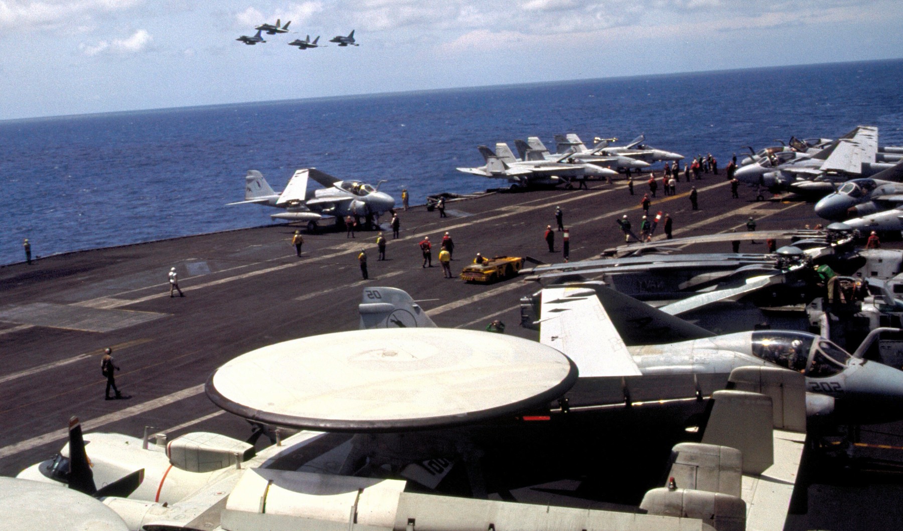 cv-60 uss saratoga forrestal class aircraft carrier air wing cvw-17 us navy 129