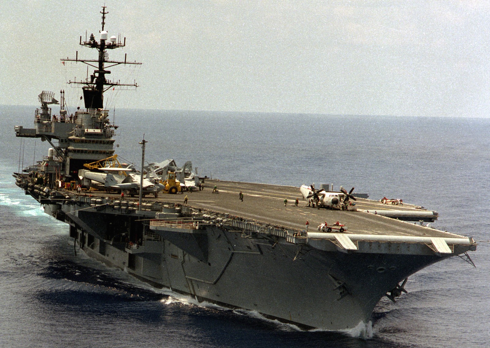 cv-60 uss saratoga forrestal class aircraft carrier air wing cvw-17 us navy 142
