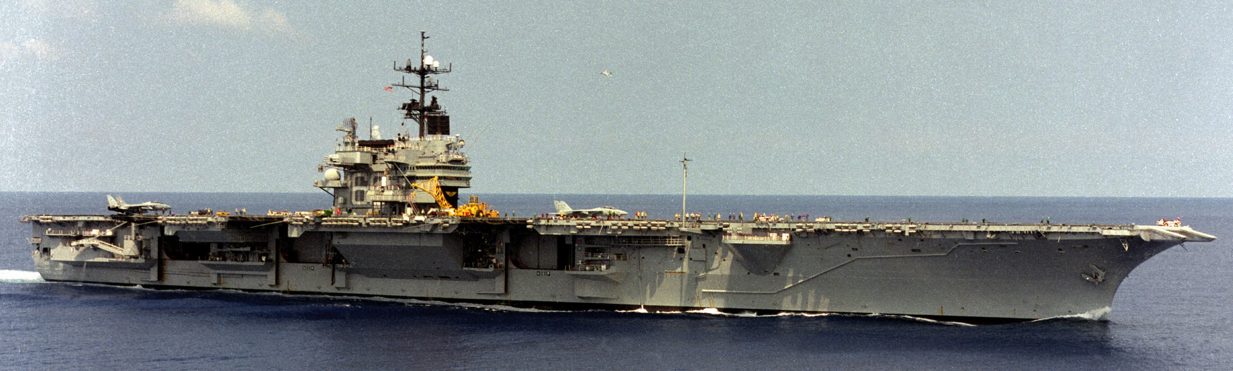 cv-60 uss saratoga forrestal class aircraft carrier air wing cvw-17 us navy 144