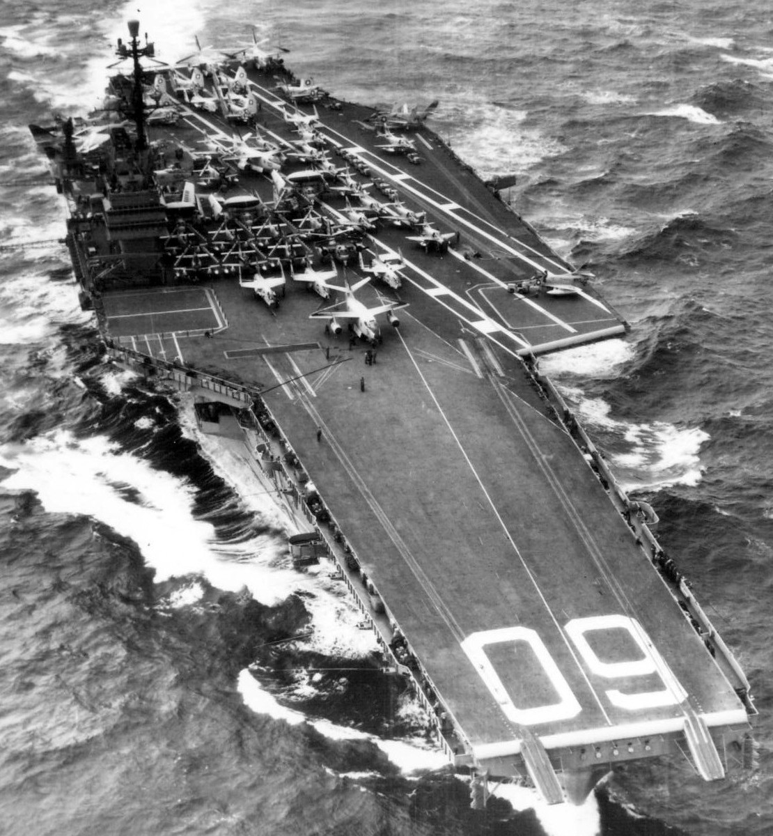 cv-60 uss saratoga forrestal class aircraft carrier air group cvg-3 us navy 169