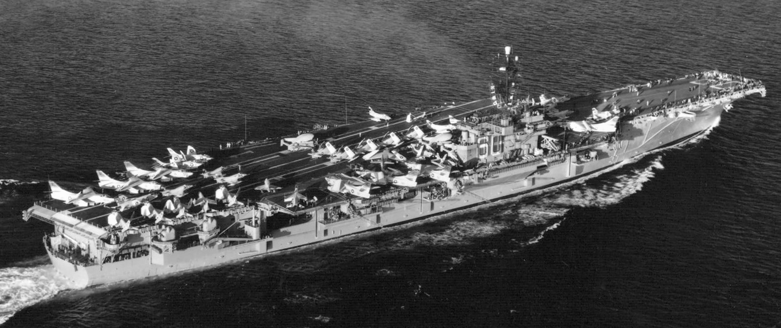 cv-60 uss saratoga forrestal class aircraft carrier air group cvg-3 us navy 171
