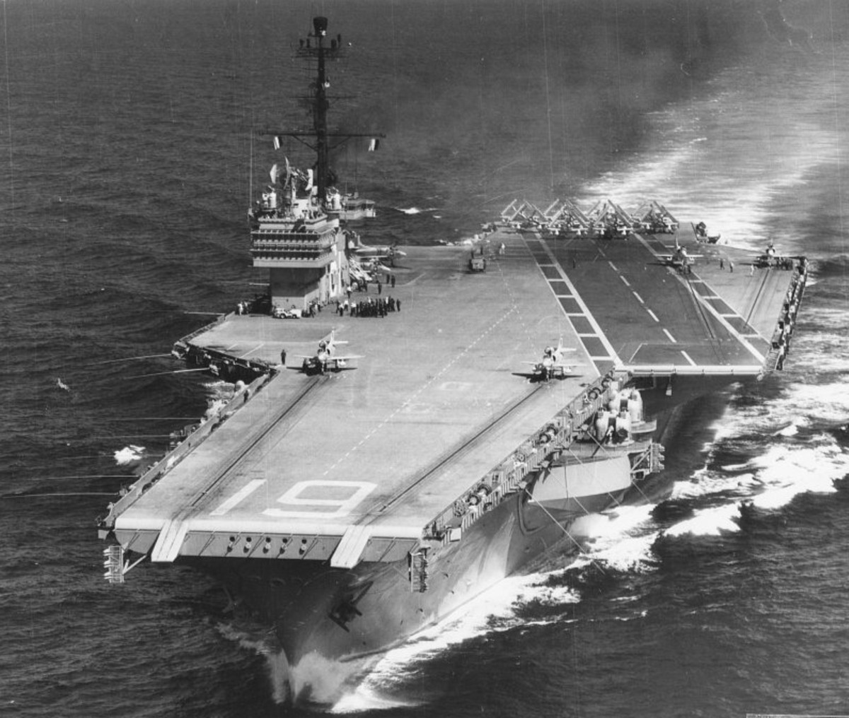 cv-61 uss ranger forrestal class aircraft carrier air group cvg-8 shakedown cruise 1957 17